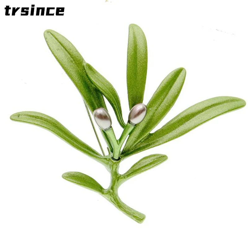 Broche de Camelia, broches de plantas con orejas de trigo y guisante de zanahoria para mujer, decoración de vestido, joyería hermosa de moda, regalo para el día de la madre