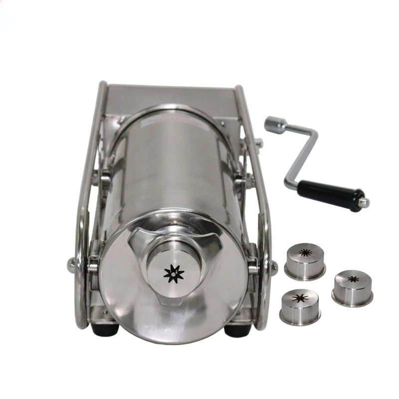 Manual fritters, multi-flower set forming dies