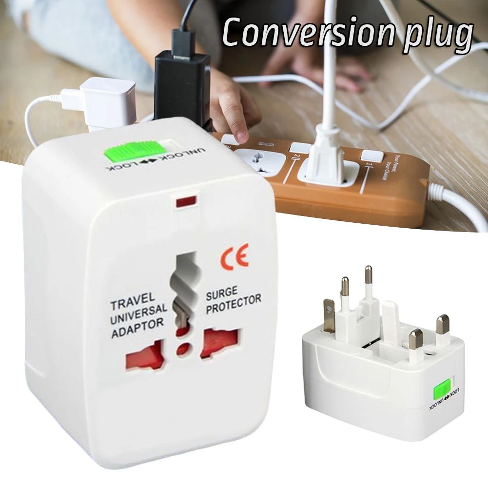Universal Travel Adapters Fast Charging Safty Use Electrical USB Power Plug Adapters Multifunctional Portable Plug Adapter