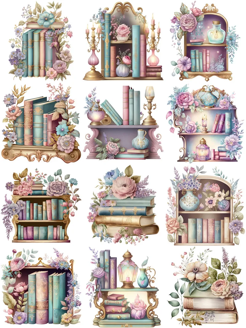 Fantasy Book Stickers Crafts And Scrapbooking stickers kids toys book Decorative sticker DIY Stationery