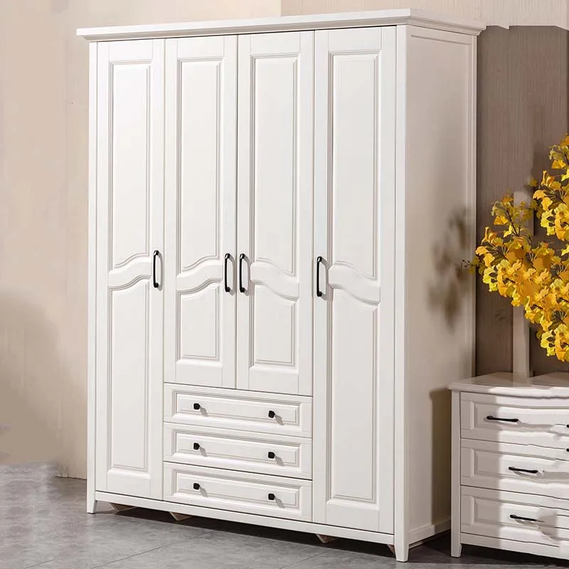 Multifunction Wood Wardrobe Bedroom White Storage Hotel Closet Armable Drawers Salon Ropero Armable De Ropa Wardrobes Furniture