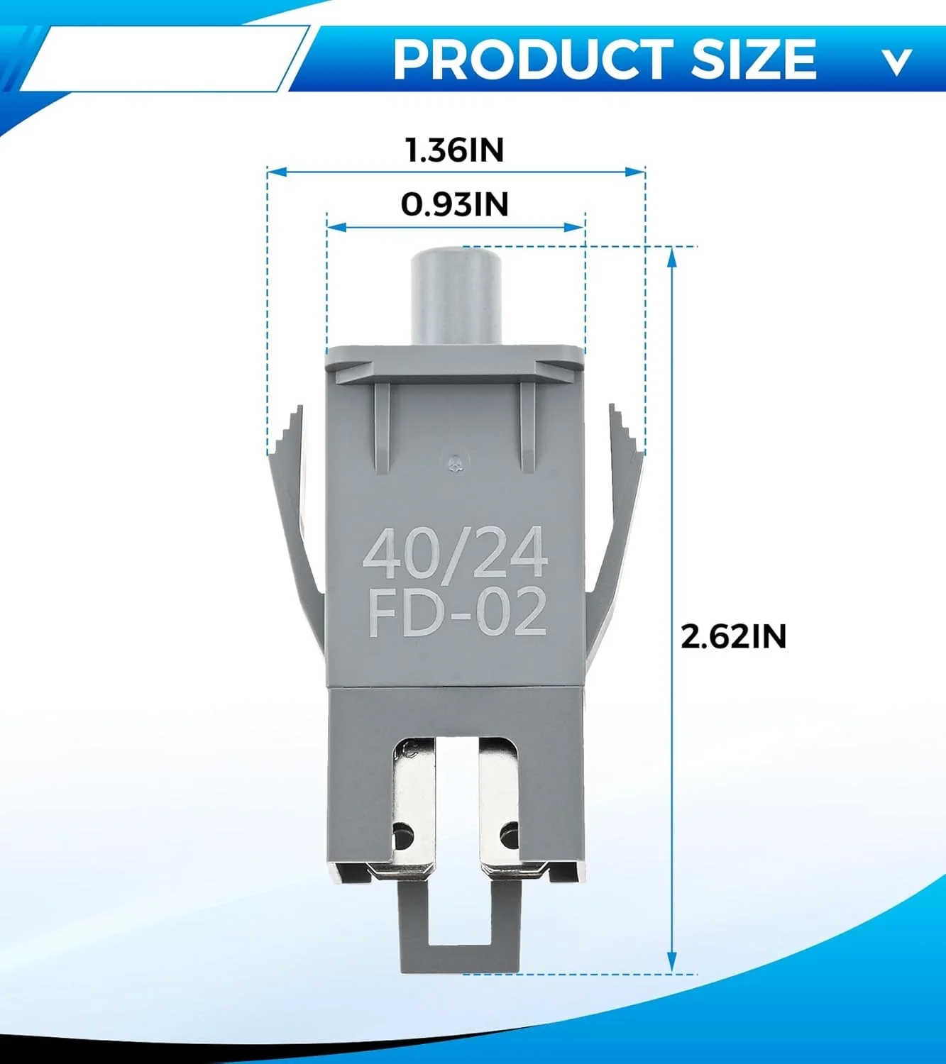 Lawn Mower Interlock Safety Switch - 2 Pack Compatible with Husqvarna Cub Cadet John Deere Craftsman and More - Replaces 153664