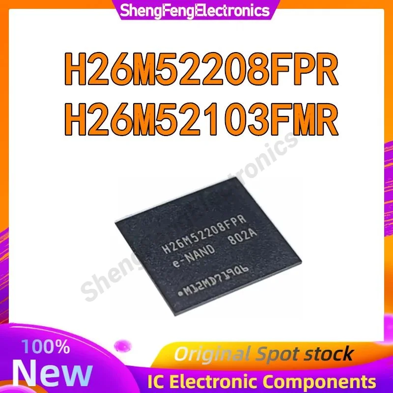 

2PCS H26M52103FMR H26M52208FPR BGA IC Chip 100% New Original in stock