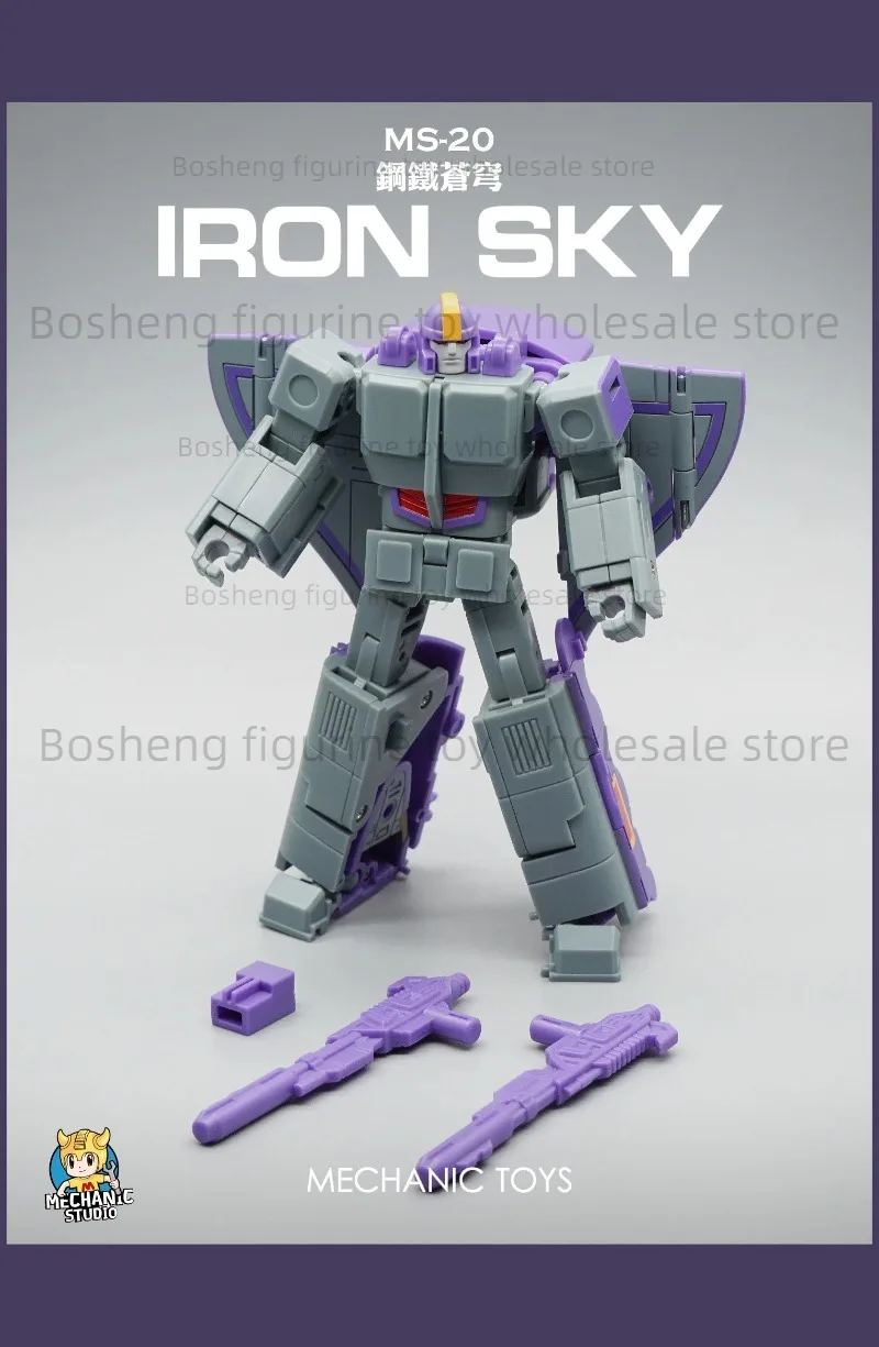 

MFT Transformed Toys MS-20 12 см Железное Железное Небо Astrotrain Triple Changers G1 Warrior Фигурка Робот Игрушки