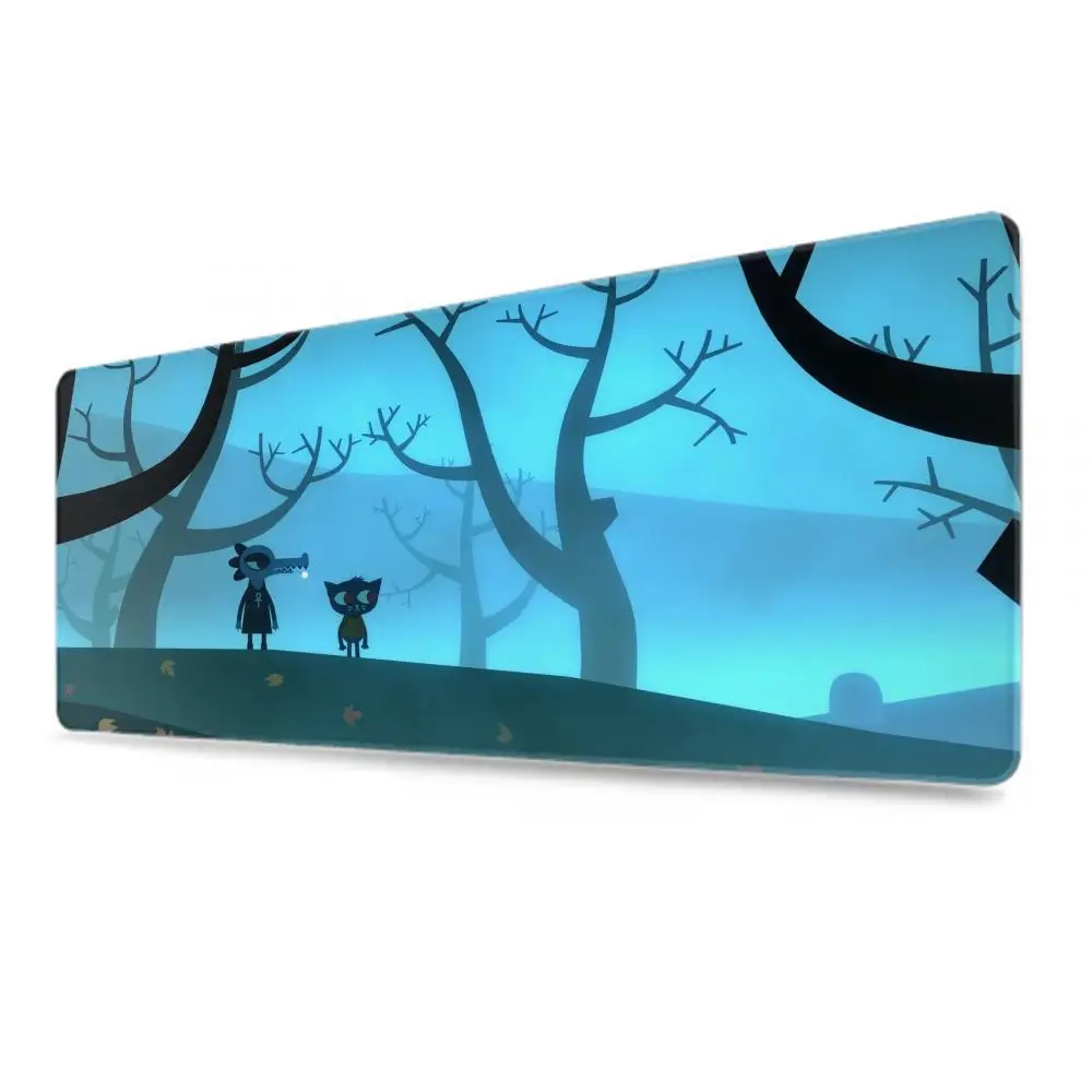 Mouse Pad Non-Slip Rubber Edge locking mousepads Game play mats Adventure video game Night in the Woods for notebook PC computer