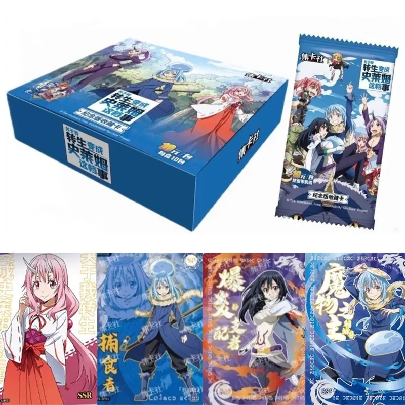 

Card Fun Official Genuin about Me Reincarnation Become Slime Cards Series 1flash Card Rimuru Anime Themed Holiday Gifts Toys