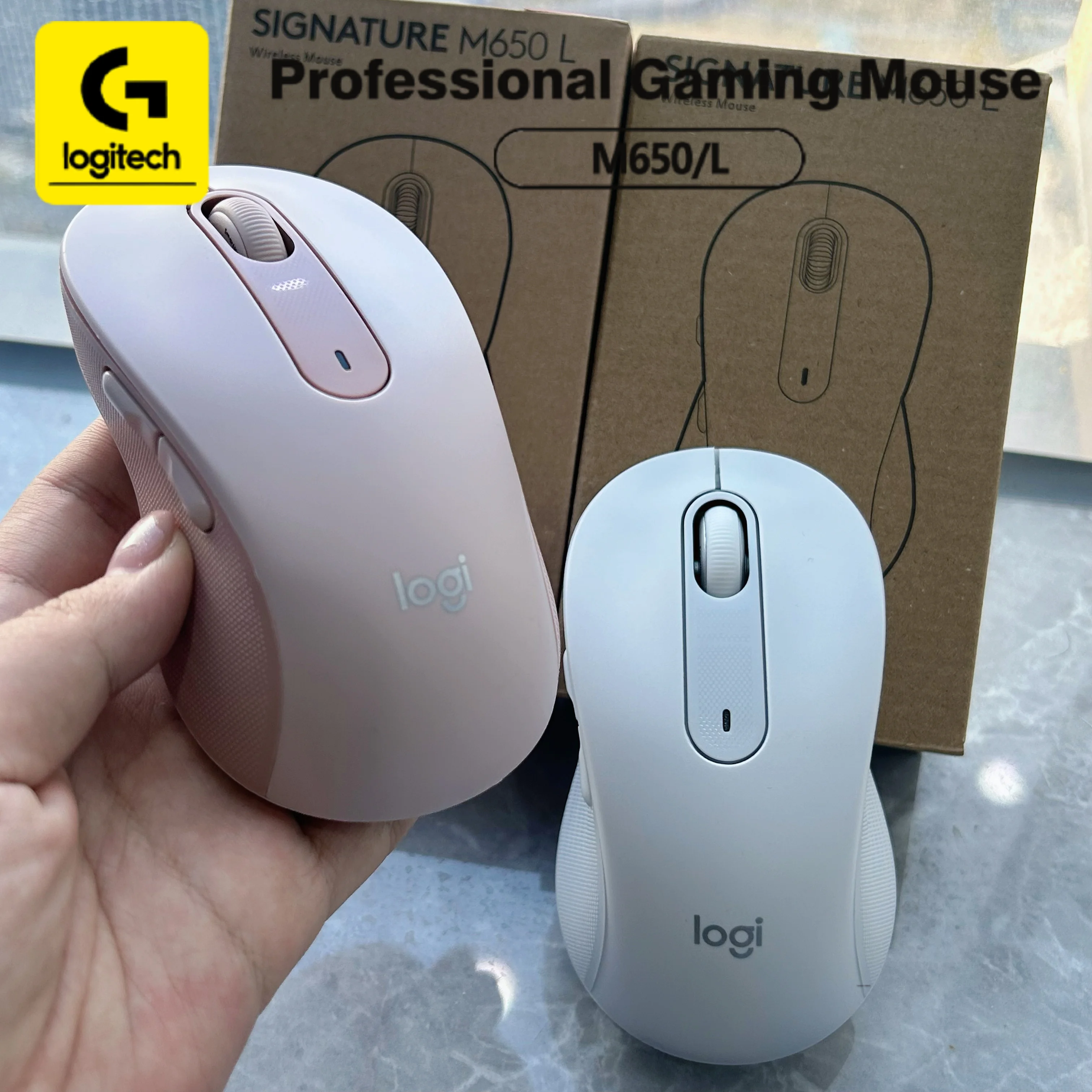 

[New Product Launch] Logitech M650L Wireless Bluetooth Silent Mouse, with optical precision and programmable buttons.