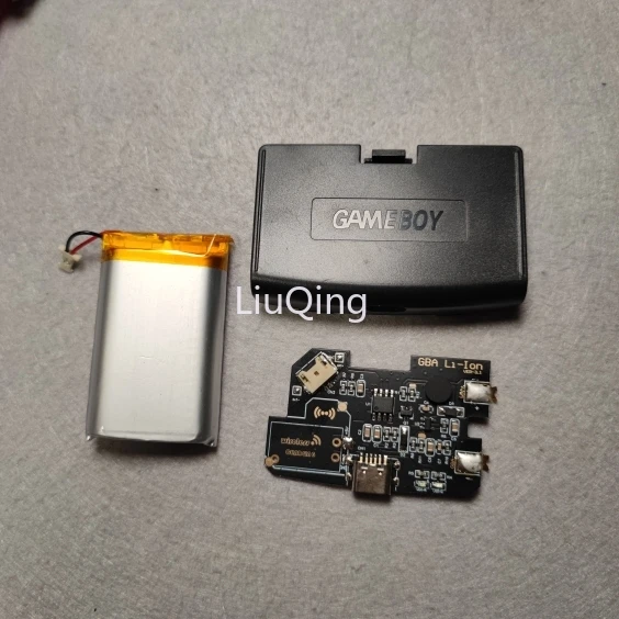 Rechargeable Battery Module 1800mAH Li-ion USB-C For Game Boy Advance Universal Lithium Battery Mod For GBA Highlight