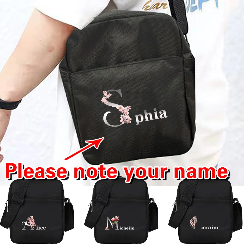 

Customized Name One Shoulder Crossbody Bag Durable Travel High-quality Storage Pack Multifunctional Commuting Storage Bags