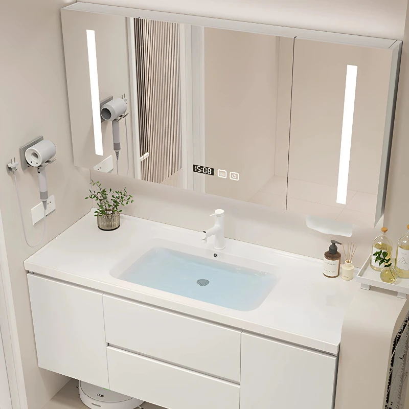 Modern Organizer Bathroom Cabinet Storage Partitions Corner Toilet Bathroom Cabinet Luxury Sink Vestidores Home Furniture