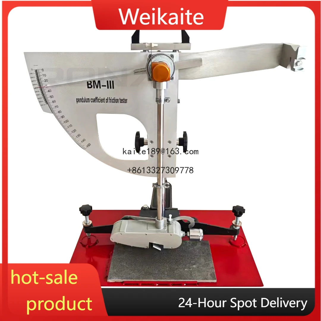 

Measuring Instrument for the Pendulum Friction Coefficient Meter Hand-operated Friction Coefficient test Machine