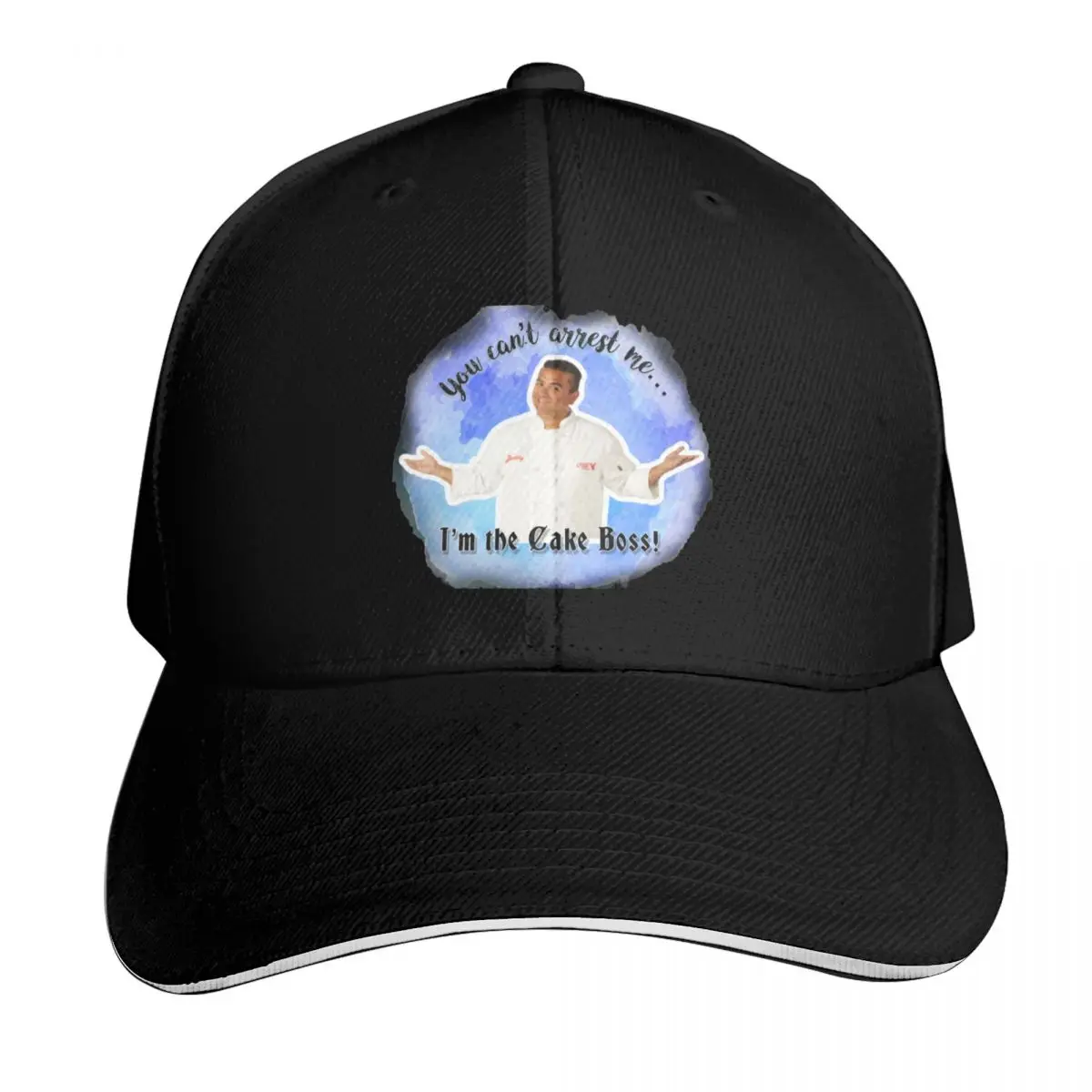 Você não pode me prendere, eu sou o Cake Boss, boné de beisebol, chapéu de sol, chapéu snapback, novo, chapéu para cosplay, bonés femininos, masculinos
