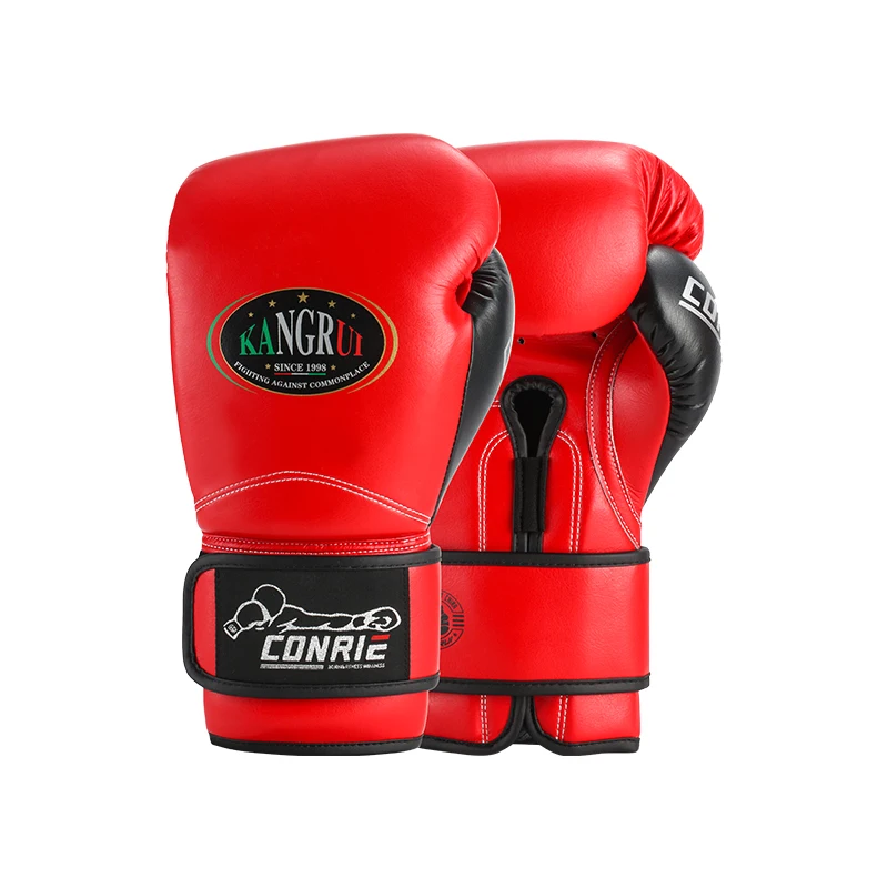 Custom Logo Printed Boxing Gloves 8oz 12oz Fitness Microfiber Leather & Horsehair For Adults And Kids