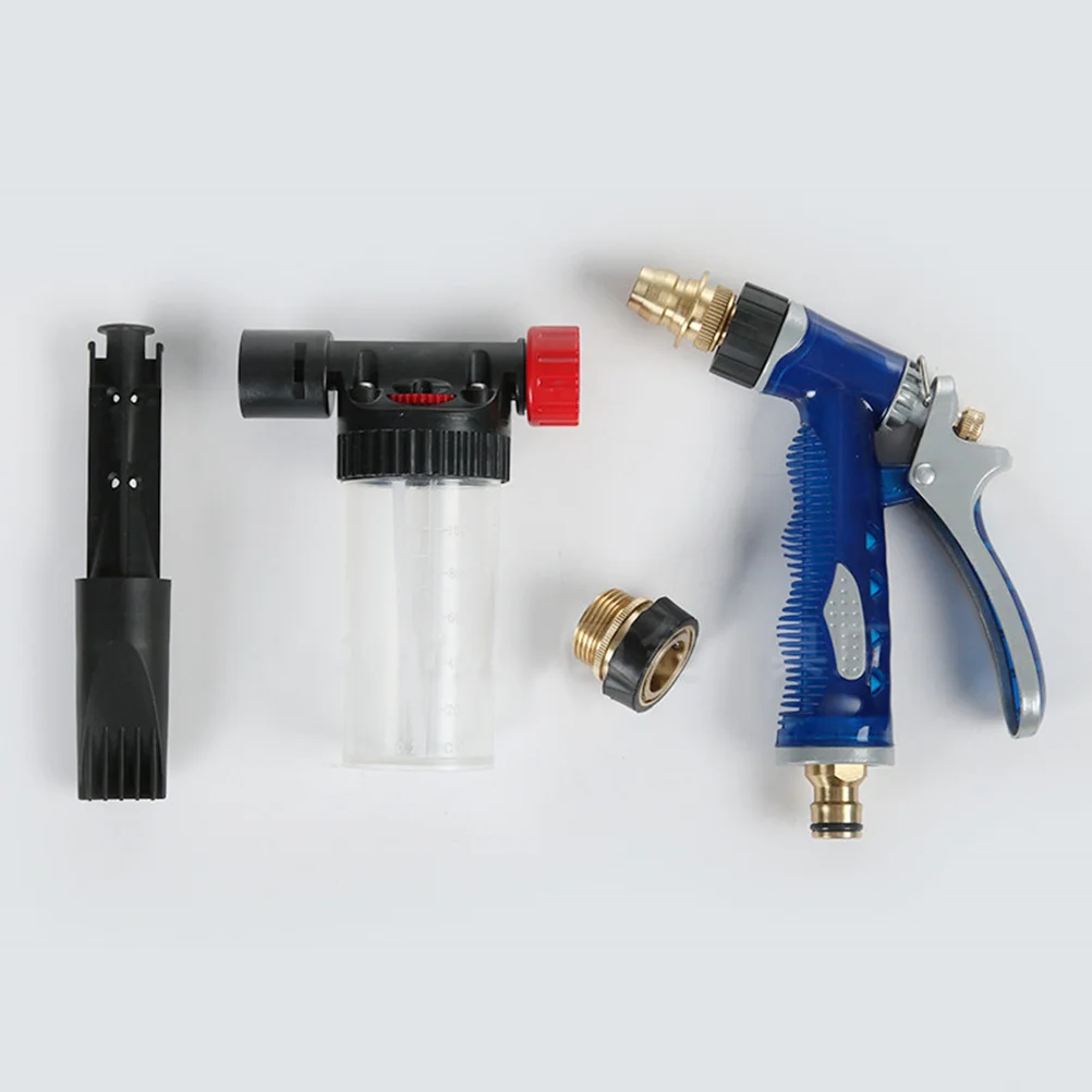 

Adjustable Ratio Cleaning Gun For Car Washing Foam Sprayer With Garden Hose Car Cleaning Sprayer Vehicle Wash Tool