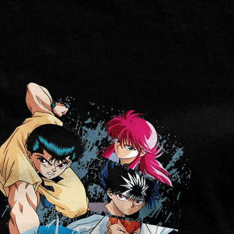 Y2K Yu Yu Urameshi Team YuYu Hakusho For Men Women T Shirts Apparel Crazy Tee T-Shirt 100% Cotton New Arrival Clothing