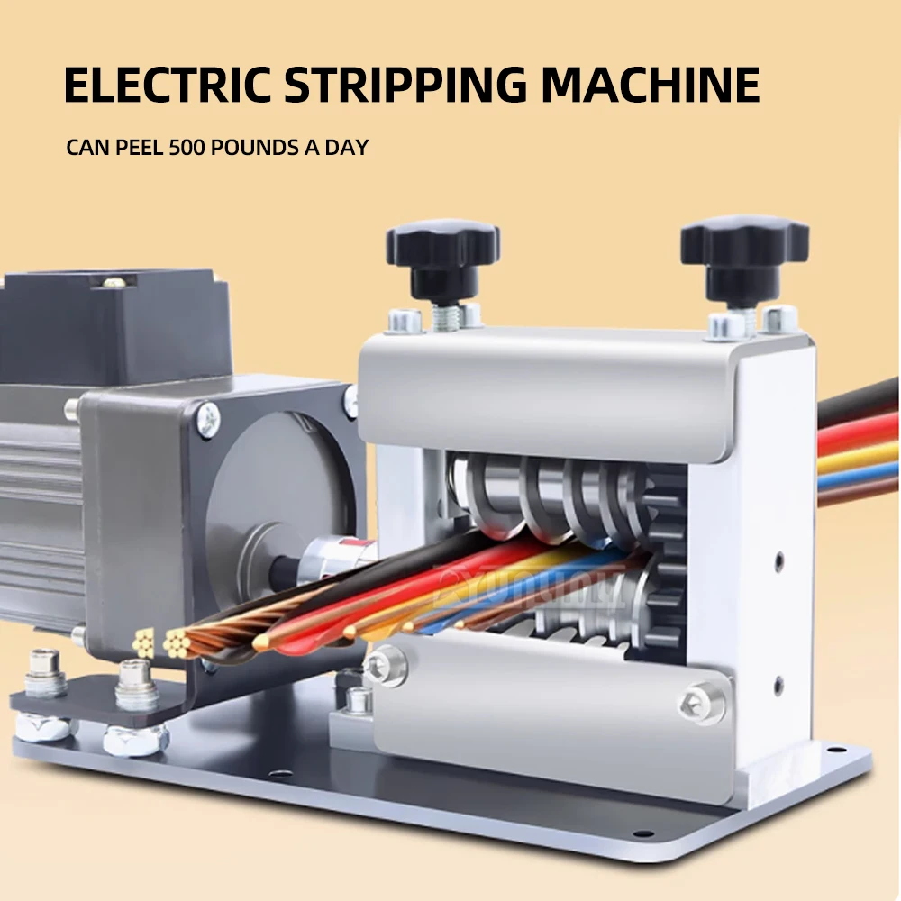 30/50/70m㎡ Commercial Wire Stripping Machine Waste Copper Cable Peeler Automatic 6 Hole Stripper Machines