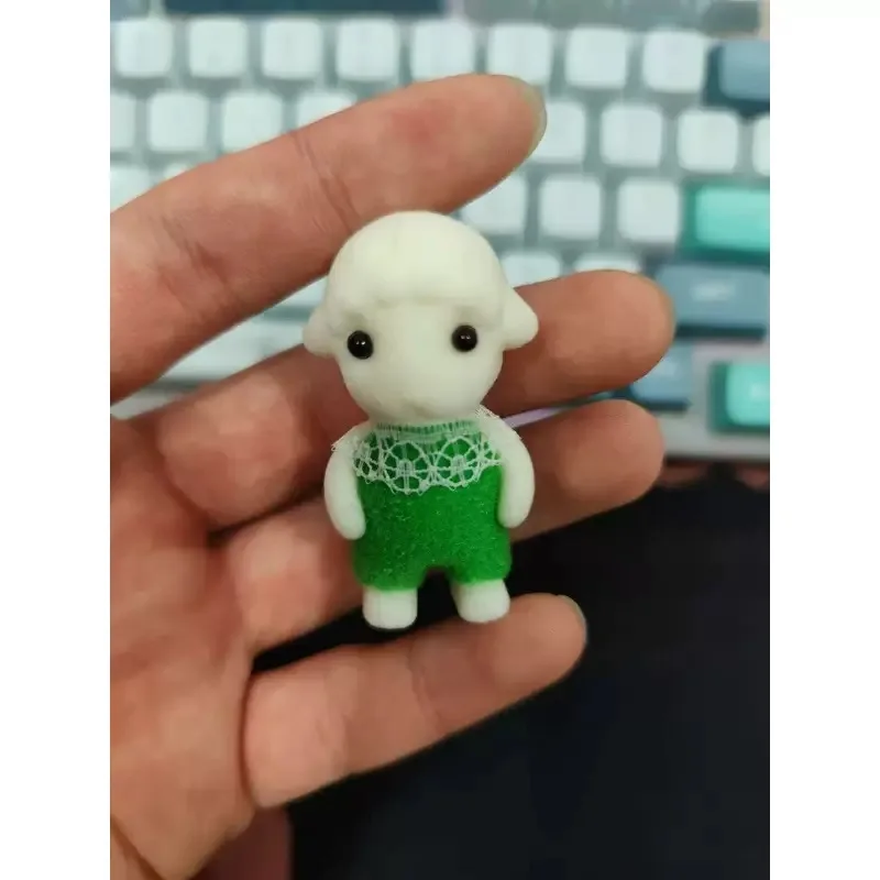 シミュレーション森のウサギの家族 DIY プレイセットミニウサギクマフィギュアおもちゃ人形キッズギフト