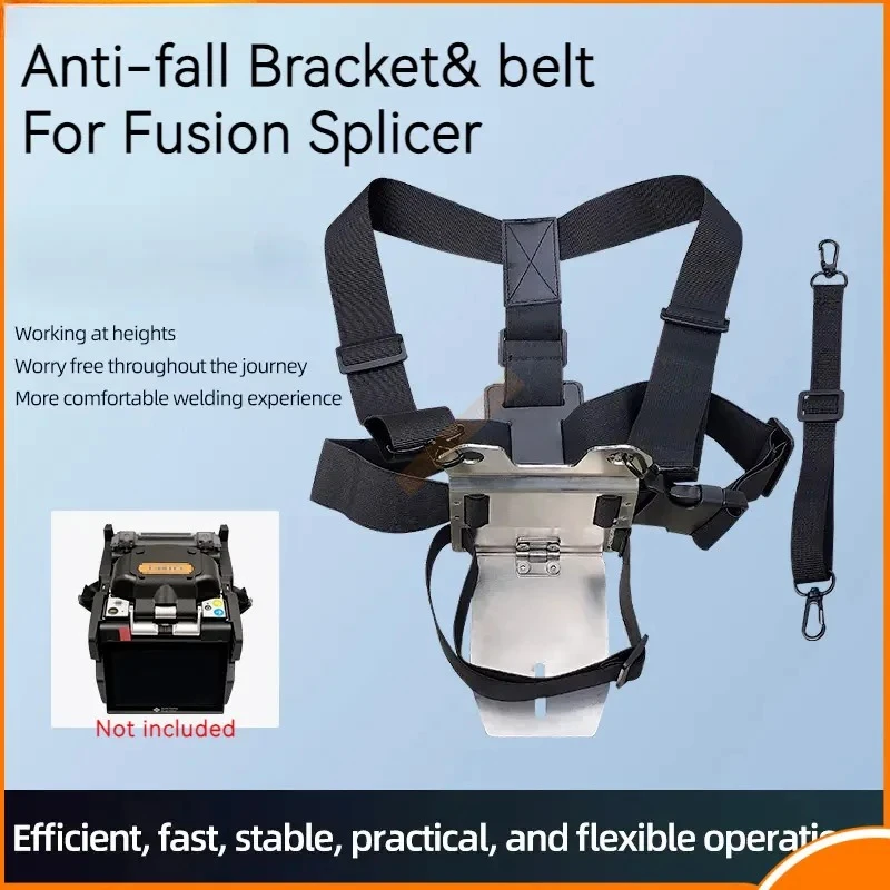 Splicer Adjustable Anti-Fall Bracket & Belt High-Altitude Fusion Construction Work Welding Hine Protect Chest Strap