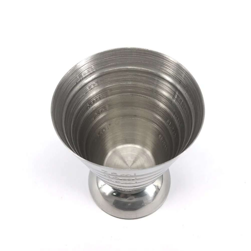 

3Pcs 75ml Stainless Steel Measuring Cup Jigger Bar Tapered Design for Cocktail Mixing Use Measuring Cup