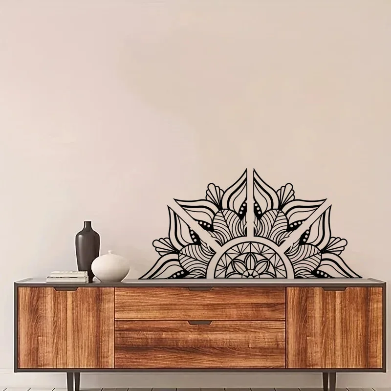 

1pcCrafts Large Metal Mandala Wall Decor, Unique Lotus Flower Wall Art, Suitable For Kitchen Bathroom, Art Bathroom Corridor