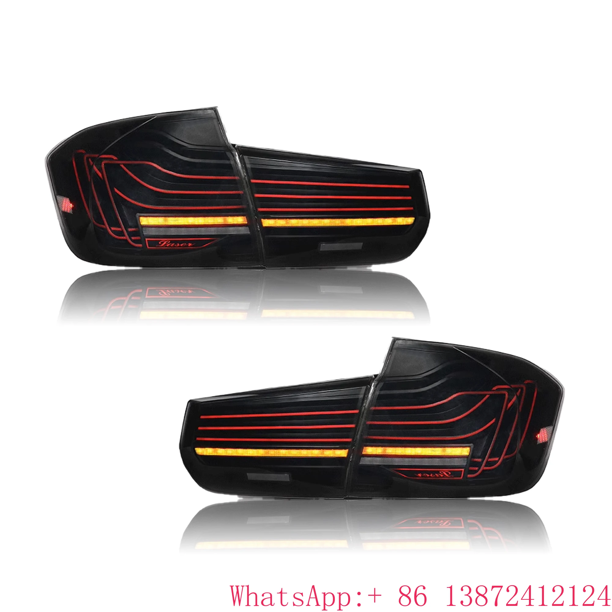 

DK Motion Car Led Tail Light for Bmw 3 Series F30 F35 F80 320i 328i 330i 335i 2013-2018 Led Turn Signal Brake Reverse Light