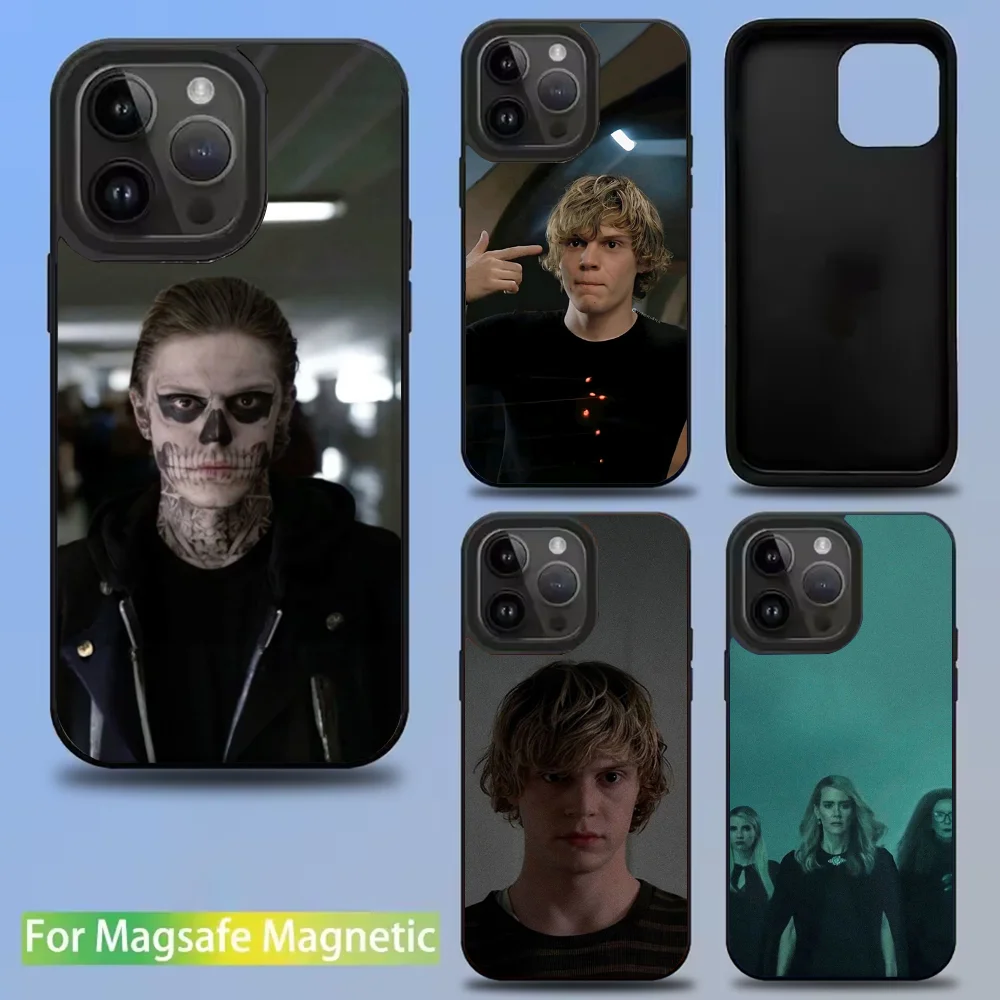

AHS American Horror Story Phone Case For IPhone 16 15 14 13 12 11 Pro Mini Max Soft Magnetic Cover