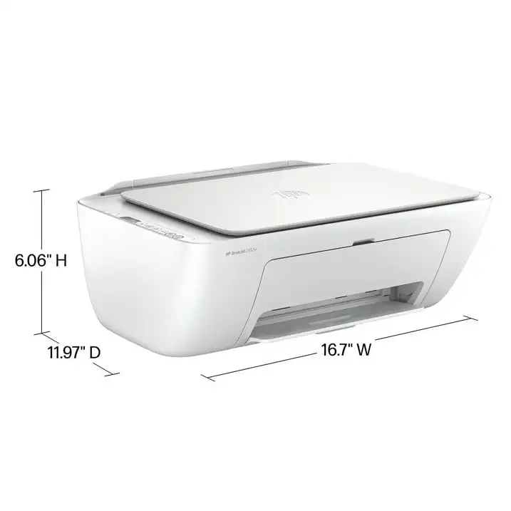 HP DeskJet 2852e Wireless All-in-One Color Inkjet Printer, Scanner, Copier, 3 Months Free Ink