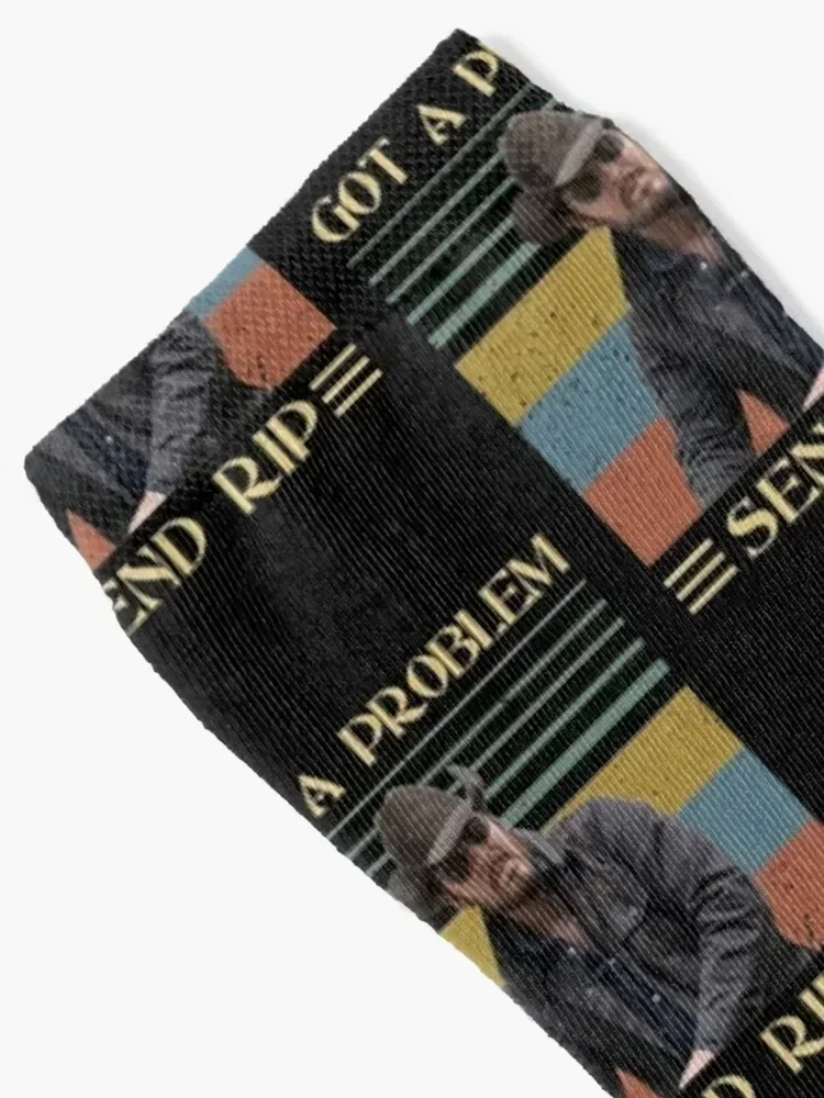 Rip Wheeler Got A Problem Send Rip Vintage Rip Wheeler GraphicAmerican TV series Dutton Ranch Socks