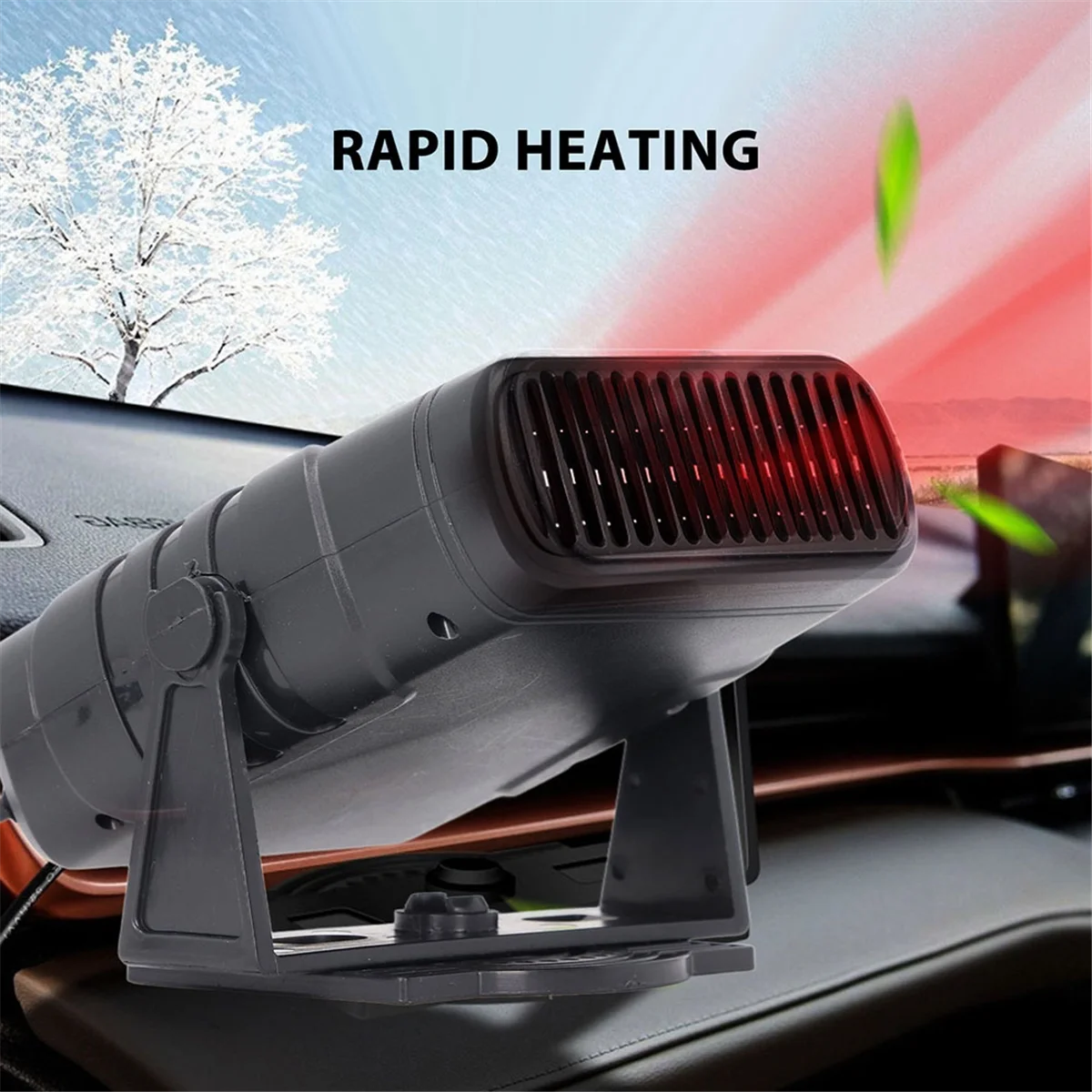 

【New&User-Coupon!】Portable Solar Panel Heater 12V 20W - Outdoor Camping, Car, and Pet Warmer, Efficient Heating