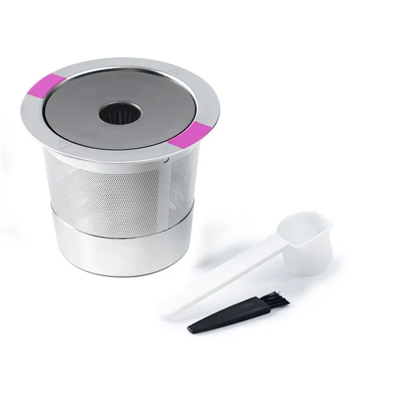 【ELEVATE LIFE】Stainless Steel Coffee Capsule Cup Reusable K Cup for K-Mini PLUS Coffee Filter ABDD