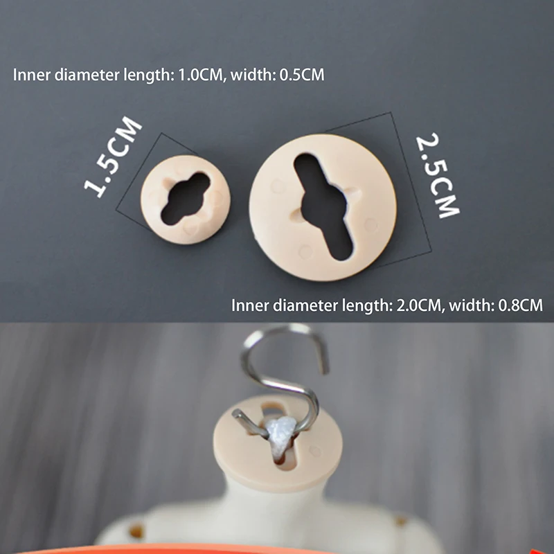 1Pc Plastic Doll Special Neck Card Accessories Daily Maintenance Pull Jin Go Out To Send Makeup Home Doll Hook