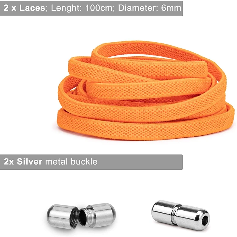 Sznurówki bez wiązania ze stopu, płaskie sznurówki do sneakersów, elastyczne sznurówki bez wiązania dla dzieci i dorosłych, szybkie sznurówki do butów, gumki do wiązania.