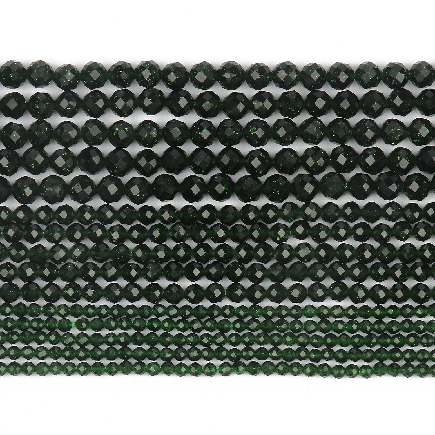 2 3 4mm natürliche facettierte Citrin Opal Jade Onyx Edelstein Perlen runde Mineral perlen für Schmuck herstellung DIY Armband Zubehör