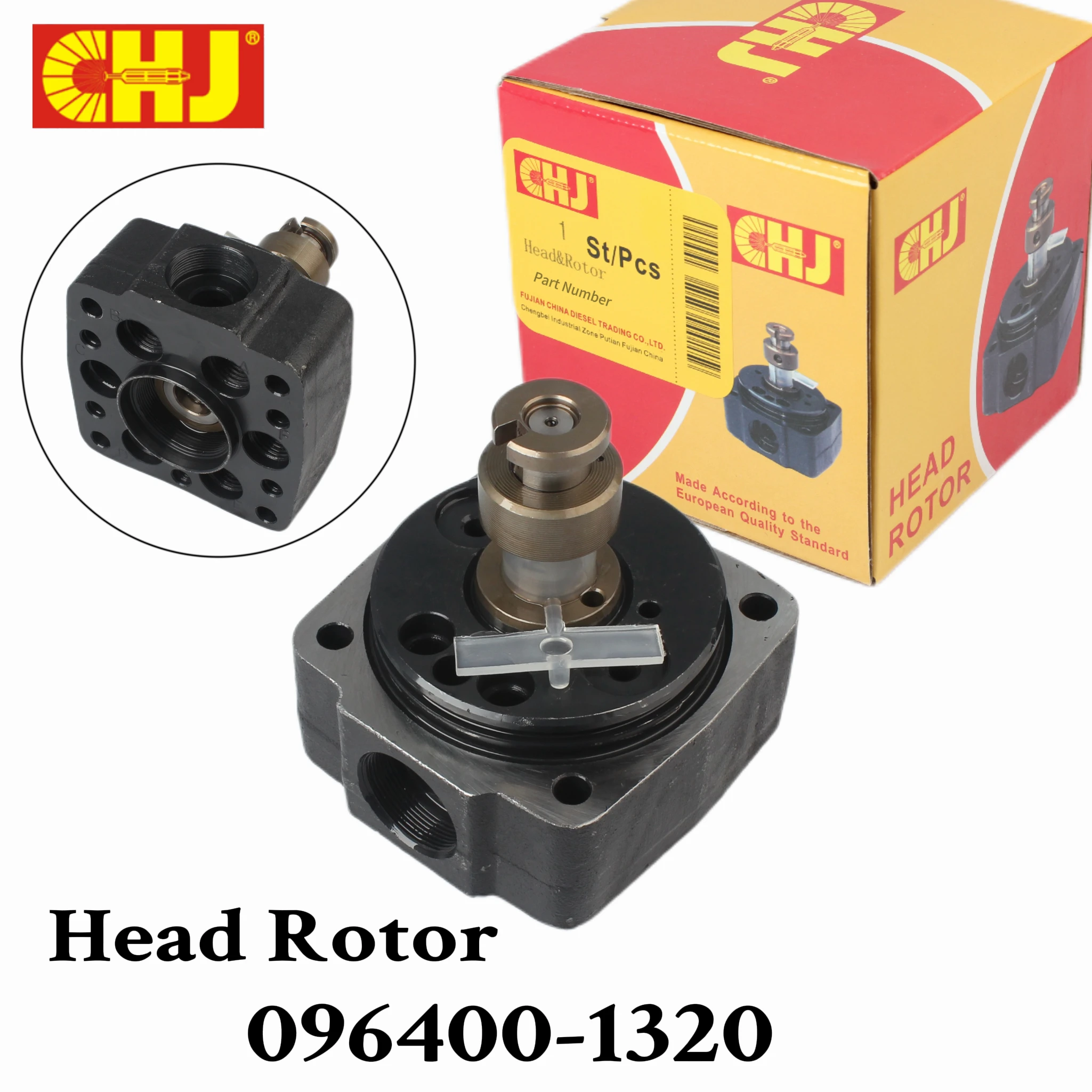 CHJ 096400-1320 Head Rotor, 6 Cylinder/12mm Right, 6/12R, Injector Pump Head And Rotor for Fuel Engine Injection System