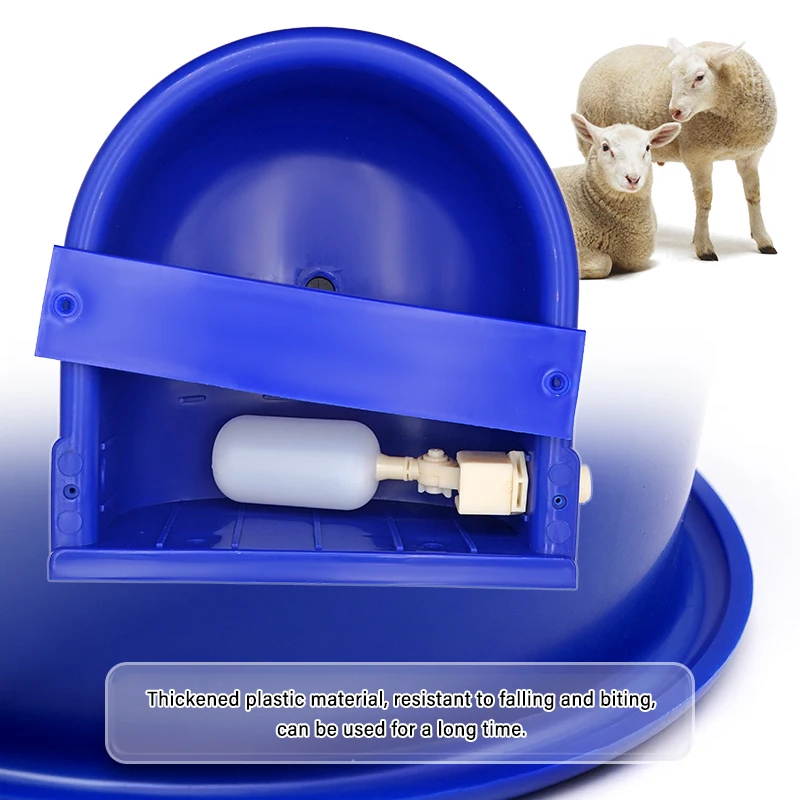 Livestock drinking bowl Plastic cow water dispenser Automatic float water tank Cow horse drinking tank