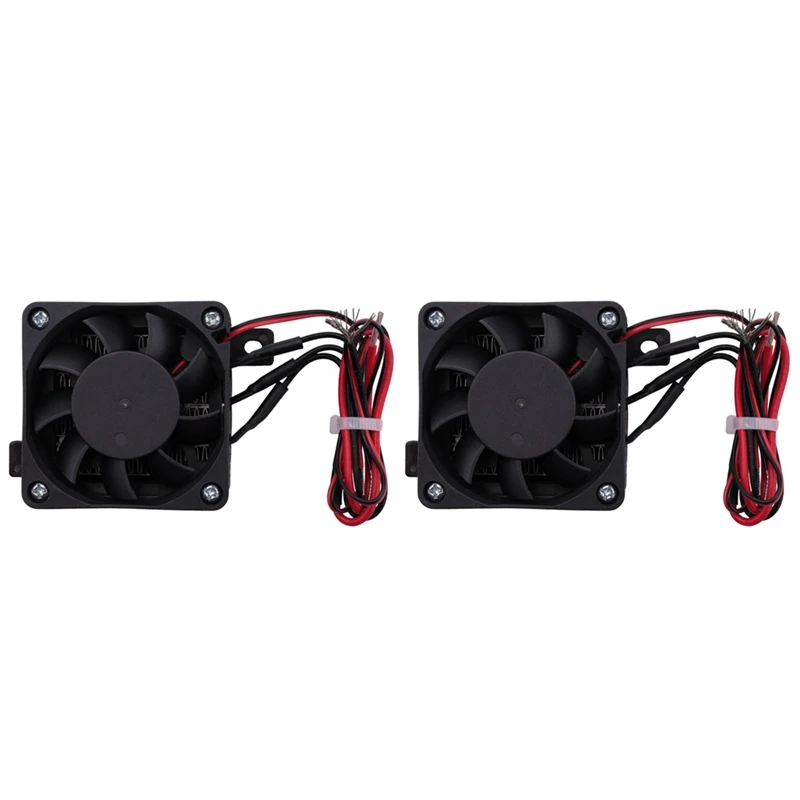 

2X 70W 12V Heater DC Fan Thermostatic Egg Incubator Heater PTC Fan Heater Heating Elements Electric Heater