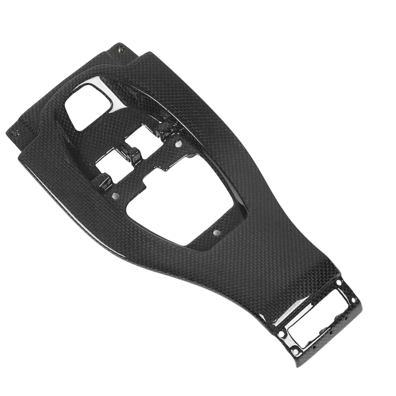 OEM Style Prepreg Dry Carbon Fiber Centre Console Switch Mounting Panel Replacement for Ferrari 458 Spider 2011 to 2015