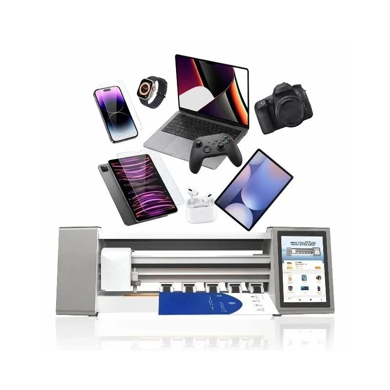 Intelligent film cutting machine with larger and more intelligent cutting function