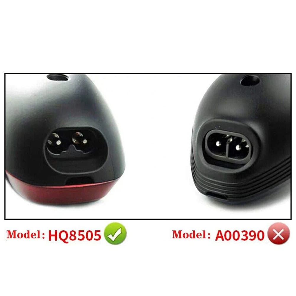 Philips-HQ8505 Norelco 7000 5000 3000 시리즈용 전기 면도기, 수염 트리머 어댑터 전원 코드, US 플러그