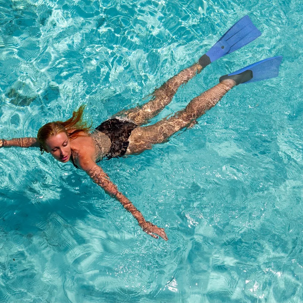 Palmes de plongée en apnée mi-longues pour adultes, palmes de natation, entraînement de natation amélioré, équipement de plongée, nouveau