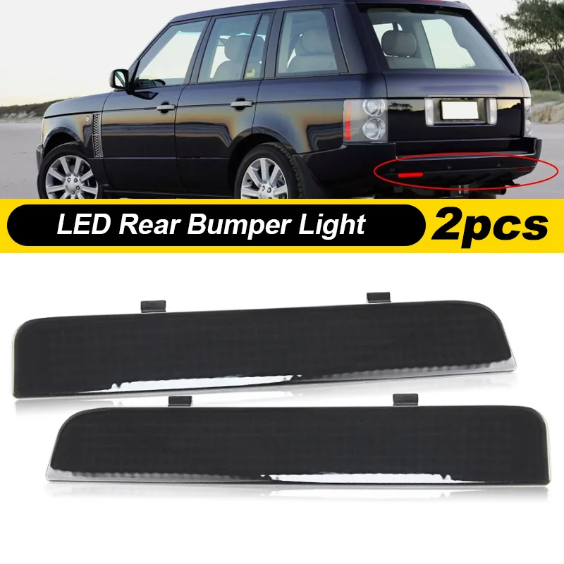 

2Pcs LED Rear Bumper Taillight For Land Rover Range Rover L322 Freelander LR2 OEM#LR006348 LR006349 bumper reflector Brake light