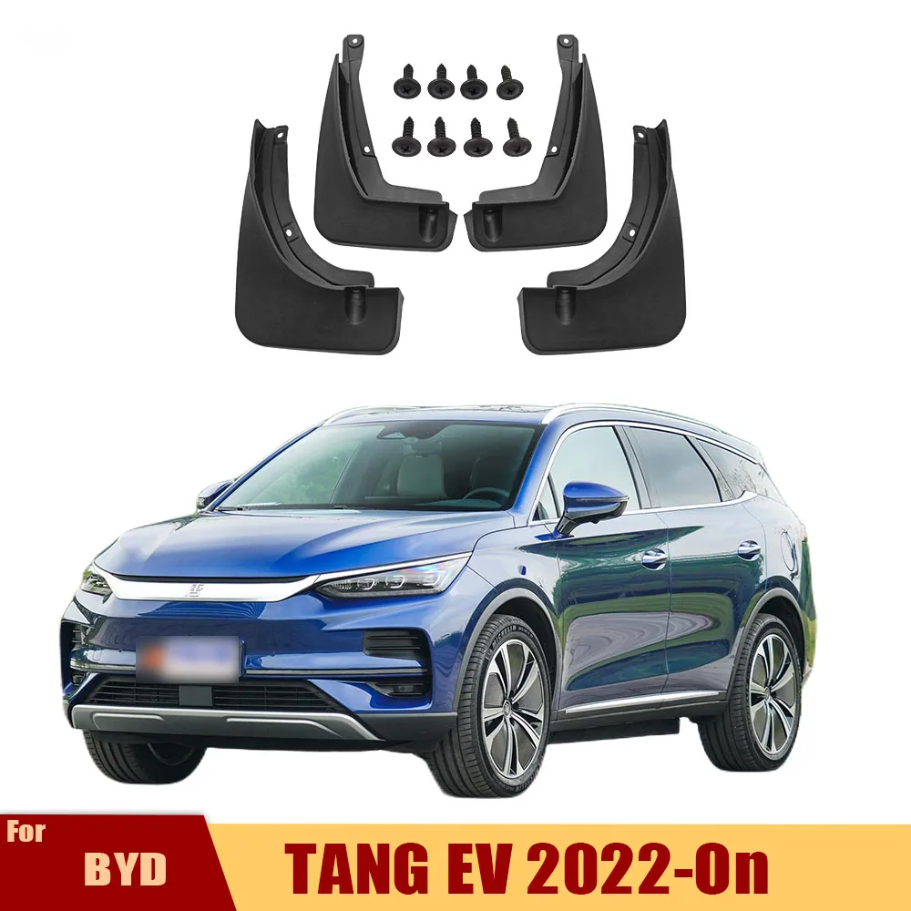 Błotniki BYD TANG EV 2022 2023 2024 błotniki błotniki przednie tylne koła błotnik akcesoria samochodowe 4 szt