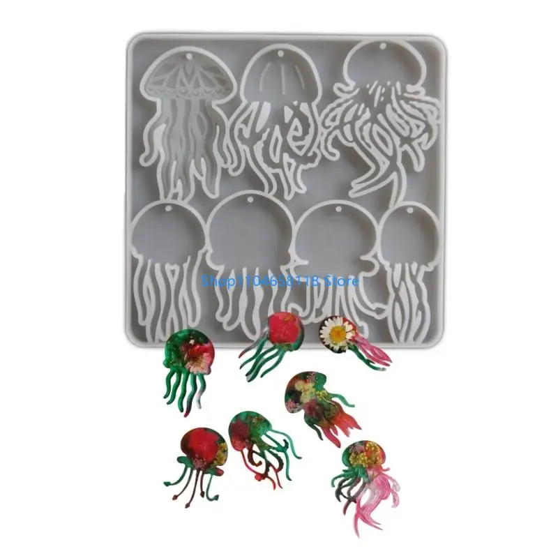 

Creative Sea Animal Silicone Jewelry Ornament Mold For Crafting Unique Pendants Earrings And Handmade Accessories
