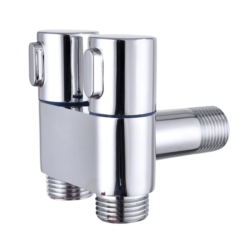 Valvole angolari in ottone a doppia porta Facile installazione da pollice Valvole angolari in ottone per impieghi gravosi