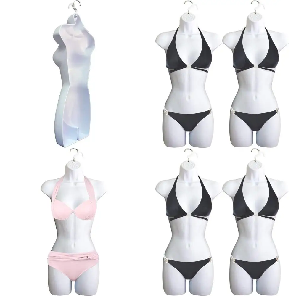 

Набор из 2-х белых женских манекенов с открытыми бедрами и спиной, для демонстрации одежды