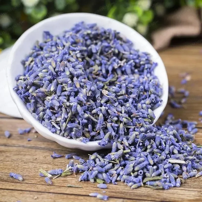 100g/3.5oz Dried Lavender, Aromatic Ingredients. for Home Decoration,Refreshing Clothes, Wedding Decorations, and Parties.