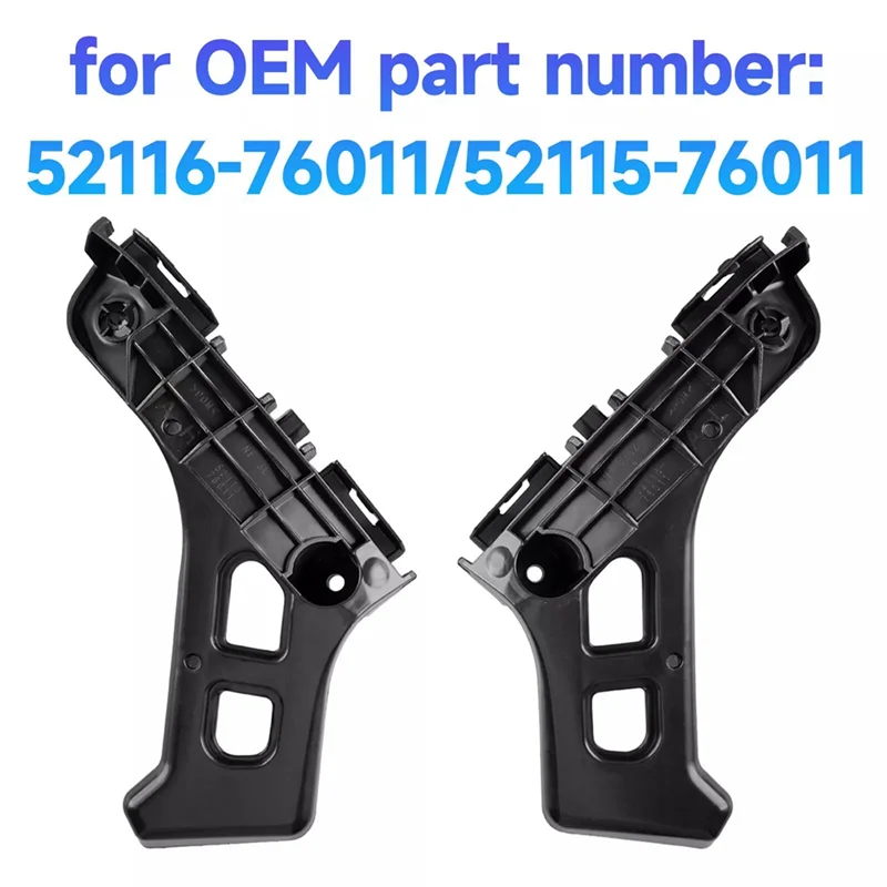1 زوج المصد الأمامي قوس دعم مجموعة 52115-76011 52116-76011 لكزس Ct200h 2011-2017 52115-76010 5211676011-M53K #5