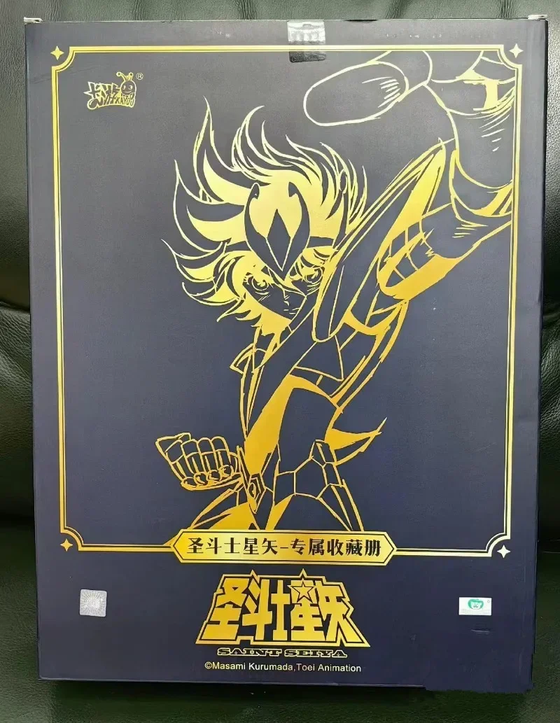KAYOU Genuine Saint Seiya Card Saint Seiya Album 9 Grid High-capacity Can Hold 360 Pcs PR Card Anime Collection Card Toy Gift