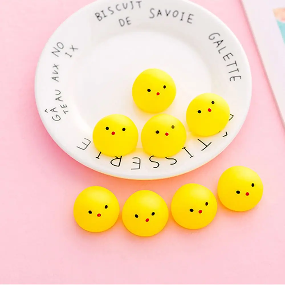 Novelty Gifts Decompression Toy Fidget Toys Relief Stress Stretchable Antistress Toys Yellow Chick Squeeze Toy Squish Toys