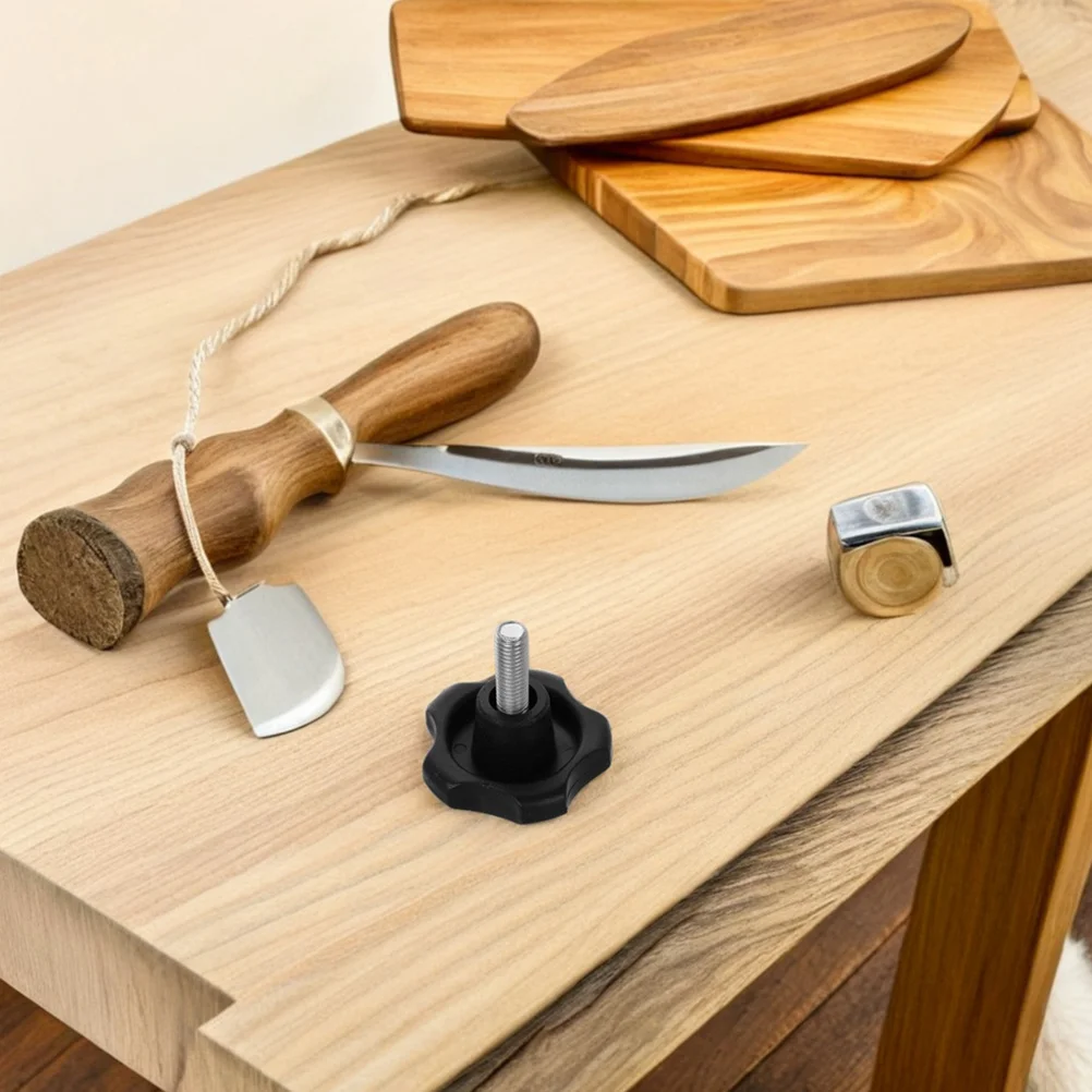 

2Pcs Patio Umbrella Base Screw Replacement Durable Metal Parts Universal Fit for Outdoor Garden Parasol Stability